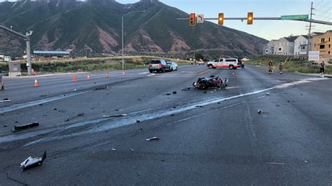 Woman dead, several injured after multiple-vehicle crash in Spanish Fork