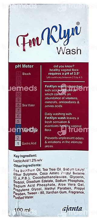 Fm Klyn Wash 100 Ml - Uses, Side Effects, Dosage, Price | Truemeds