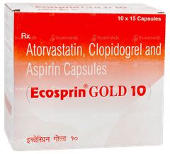 Ecosprin Gold 10 Capsule – Heart Attack & Stroke Prevention
