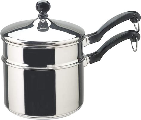 Amazon.com: Double Boilers&Classic Stainless Steel Non-Stick Saucepan ...