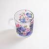 Buy Strokes by Namrata Mehta Frosted Glass Mug | Designer Mug for ...