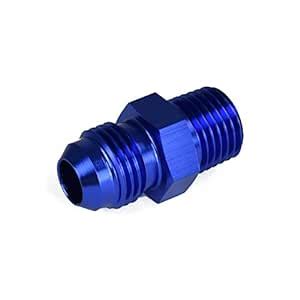 Kraken Automotive - 1/8 NPT to 6AN Adapter Straight Pipe Thread to 6 AN ...