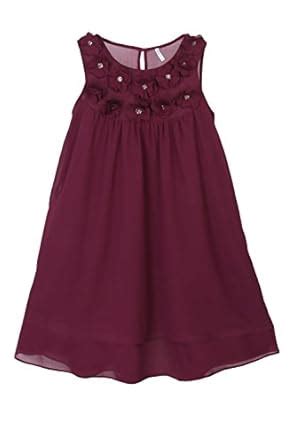 Buy Poppers by Pantaloons Girl's A-Line Knee-Long Dress (110020865_Wine ...