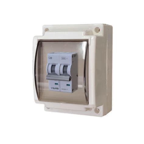 DC MCB 2 pole 20 amp with box for solar : Amazon.in: Garden & Outdoors