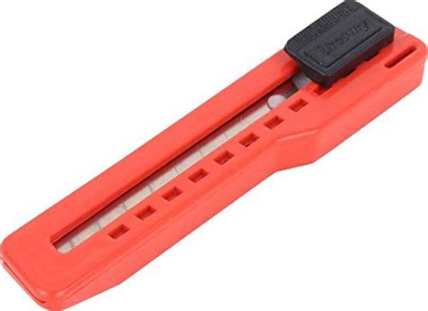 S.S. Cutter Knife Auto Lock - 18mm (Red) Pack of 3 : Amazon.in: Office ...