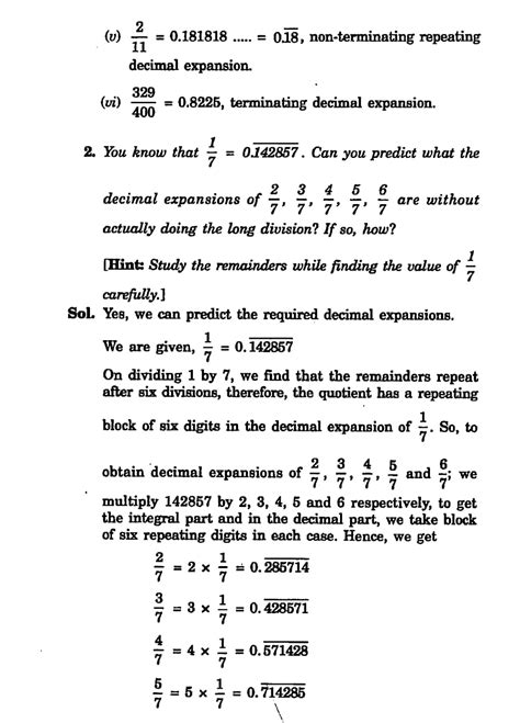 Image result for Case Study Type Question for Class 9 Maths Number System