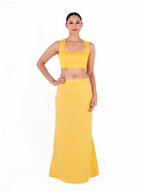 Buy Cotton Stretchable Petticoat for Saree Online