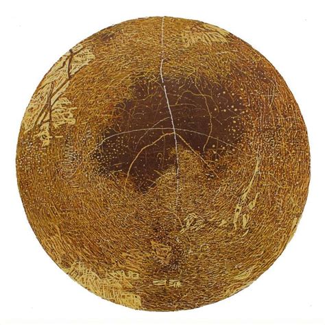 "Wooden Viscosity 3": Brown Acrylic Painting by Murali Chinnasami ...