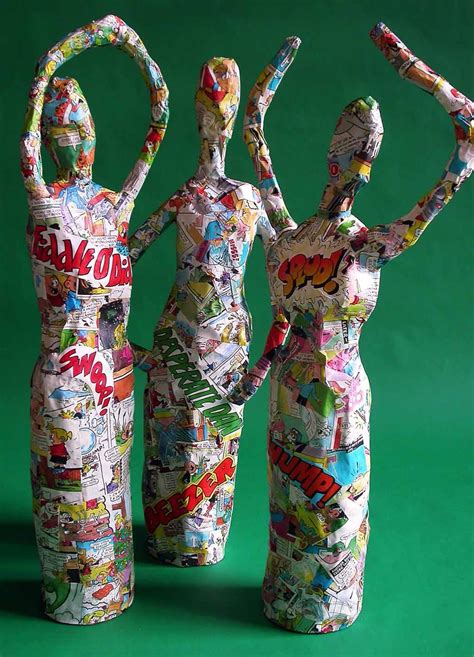 Image result for Paper Mache Figures Tutorial