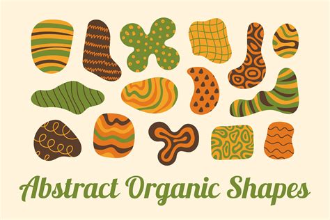 Abstract Organic Shapes Graphic by Rin Green · Creative Fabrica