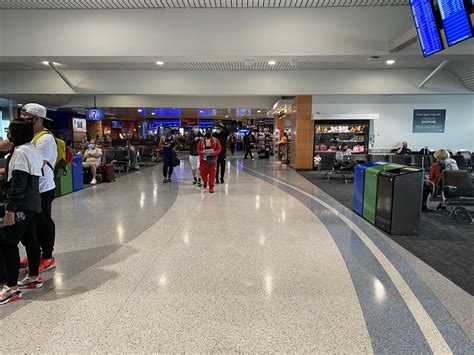 Inside Airport Terminal