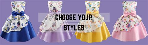 Buy & Try by Dharmikaay Girl's Satin Floral Printed Frock Dress for ...