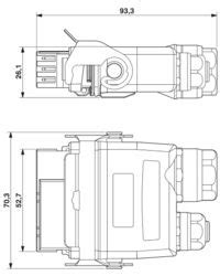 Housing set - HC-MOT-TML-SET - 1409066 | Phoenix Contact