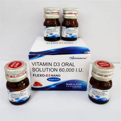 FLEXO-D3 NANO SHOTS Oral Solution Mediquest Incorp.