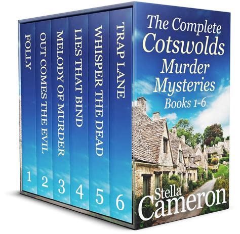 Amazon.com: THE COMPLETE COTSWOLDS MURDER MYSTERIES BOOKS 1–6 six cozy ...