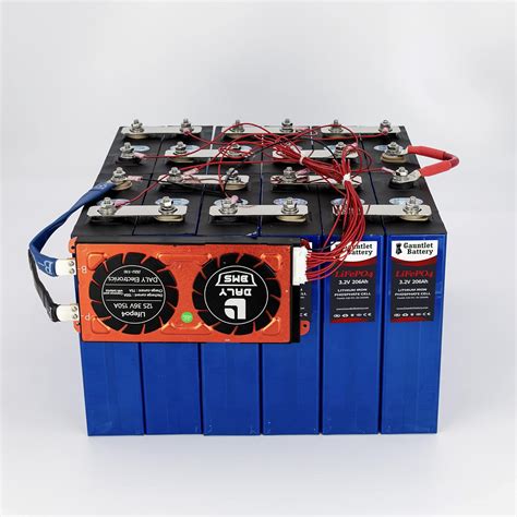 GAUNTLETBATTERY 36V 200Ah LiFePO4 Prismatic Deep Cell Battery with ...