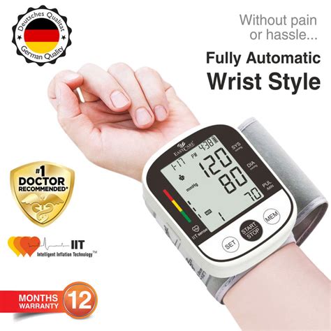 EASYCARE Wrist Blood Pressure Monitor | Fully Automatic Bp Monitor ...