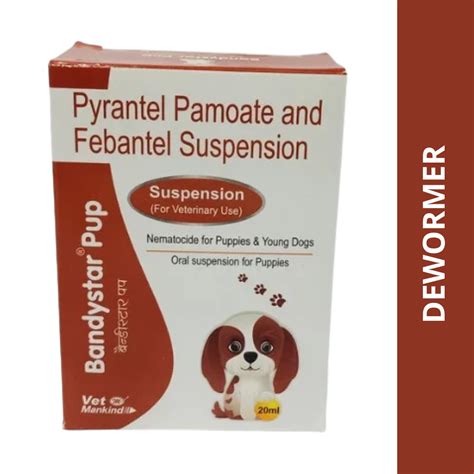 Mankind Bandystar Pup Deworming Suspension | Buy Online India | Supertails