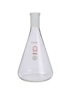 Kimble Chase KIMAX 617000-0724 Borosilicate Glass Erlenmeyer Flask ...