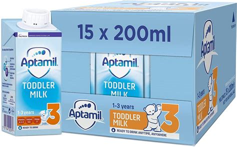 Buy Aptamil3 Toddler Baby Milk Ready to Use Liquid Formula, 1-3 Years ...
