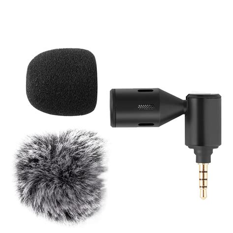 Huaishu Mini Plug-in Smartphone Microphone Mobile Phone Mic Caioid ...