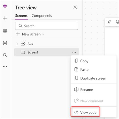View Code Power App 的图像结果