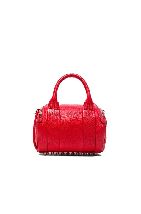 Alexander Wang Mini Rockie Bag with Silver Hardware in Cult | FWRD