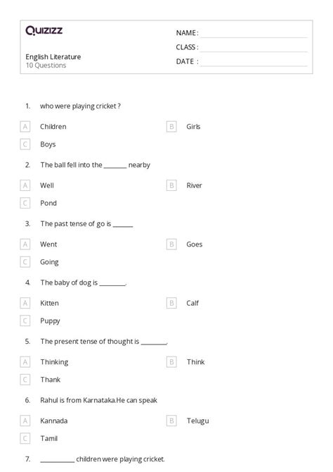 50+ Response to Literature worksheets for 3rd Class on Quizizz | Free ...