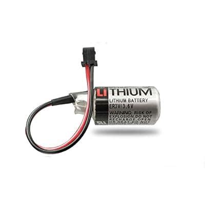 Buy FCQLR Compatible for ER3V3.6V PLC Battery JZSP-BA01 Yaskawa servo ...