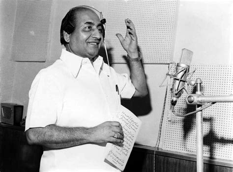 Mohammad Rafi - In The Recording Studio - Legendary Indian Playback ...
