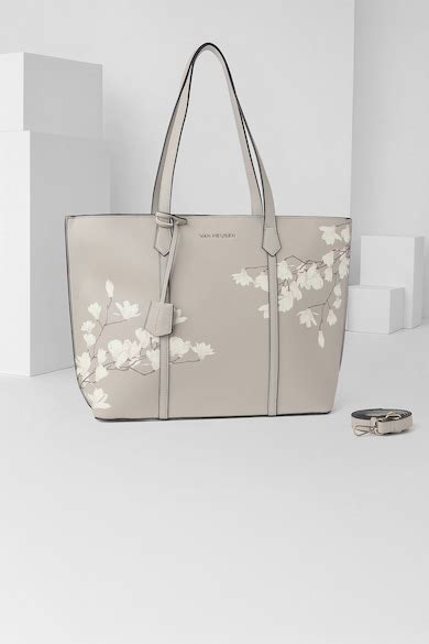 Buy Women Grey Print Formal Handbag Online - 39966107 | Van Heusen