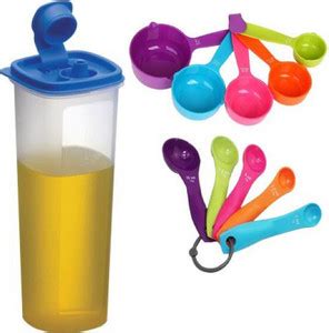 FuerDanni Baking Measurement Measuring Cups And Spoons Set of 10 and ...