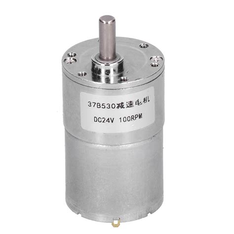 DC Gear Motor, Speed Reduction Geared Motor Durable for Electric ...