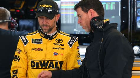 NASCAR - Joe Gibbs Racing drivers Matt Kenseth, Kyle Busch, Denny ...