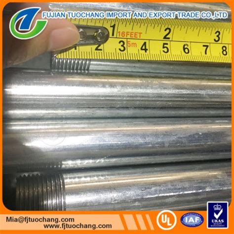 China Gi Conduit British BS4568 Class 4 with Metric Thread Coupler ...