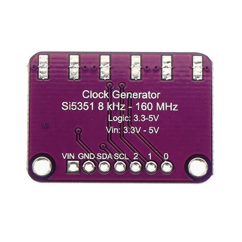 Buy SI5351 Clock Signal Generator Module Online in India | Robocraze