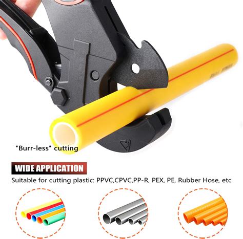 Buy GETUHAND Ratchet-type PVC Pipe Cutters, Cuts up to 2-7/8 Pipe ...