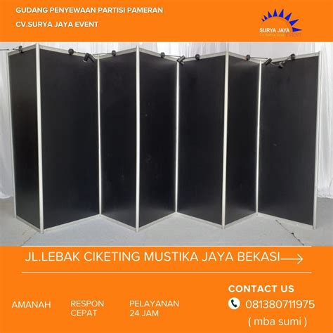 Sewa Partisi Pameran Price Terbaru 2024 Jakarta