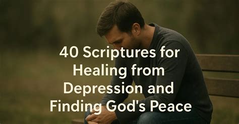 Image result for Scriptures for Healing Depression
