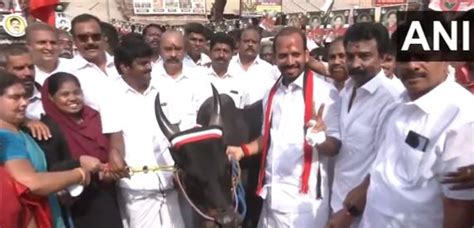 Tamil Nadu: AIADMK's P Karuppaiah kicks off Lok Sabha election campaign ...