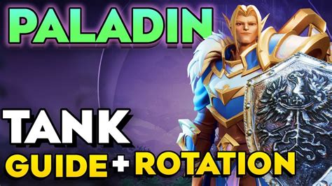 Paladin Tank Guide (Guard Spec) Best Tank Rotation in Tarisland - YouTube