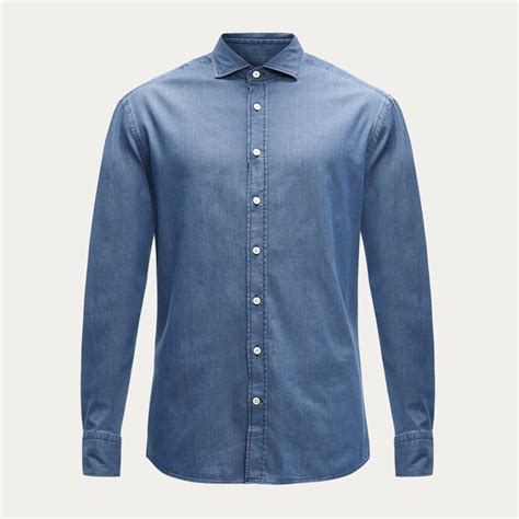 Buy Men Blue Solid Long Sleeve Casual Shirts Online - 39562429 | The ...
