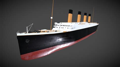 RMS Titanic - 3D model by AlexSW [22940ff] - Sketchfab