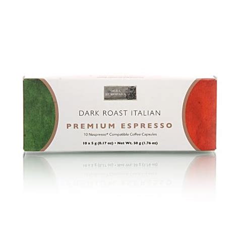 Buy Olea Europaea Coffee Capsules - Dark Roast Italian Premium Espresso ...