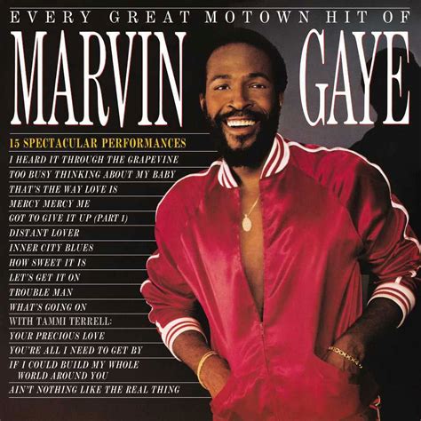 Marvin Gaye - LP Record: Every Great Motown Hit, 15 Spectacular ...
