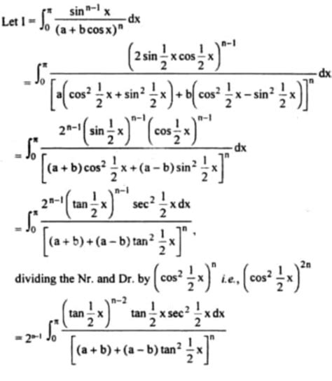 Show that jo (a+b sin cos x dx (-bja bf\", in), if s > b. 2-1