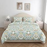 haus & kinder Pure Cotton King Size Bedsheet with 2 Pillow Covers for ...