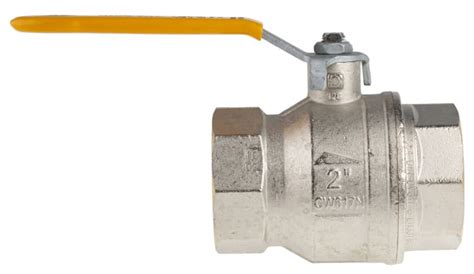 RS PRO | RS PRO Brass Full Bore, 2 Way, Ball Valve, Threaded, BSPP 2in ...