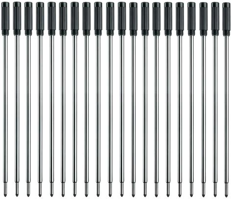 MengRan 4.5 Ballpoint Pen Refills, Fine Point Refill -Black Ink.Pack of ...