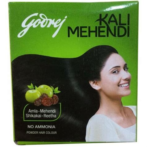 6 Application Sachets of Godrej Kali Black Color India | Ubuy